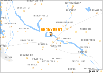 map of Shady Rest