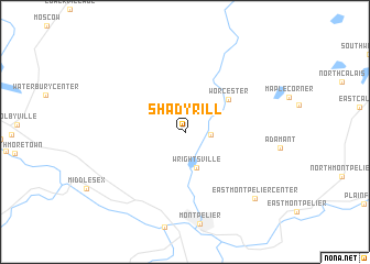 map of Shady Rill