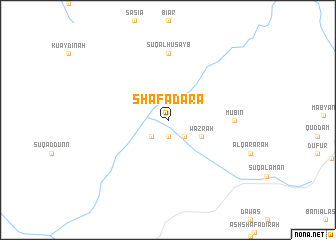 map of Shafadara