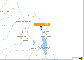 map of Shafalla