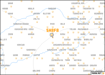 map of Shafa