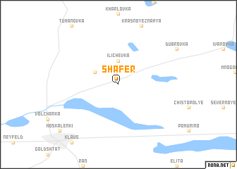 map of Shafer