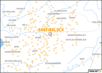 map of Shafi Baloch