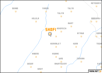 map of Shafī