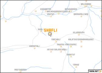 map of Shaflī