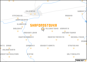 map of Shaforostovka