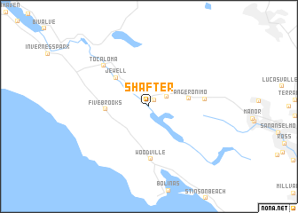 map of Shafter