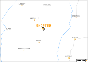 map of Shafter