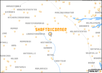 map of Shaft Ox Corner