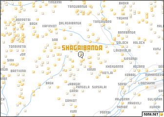 map of Shagai Bānda