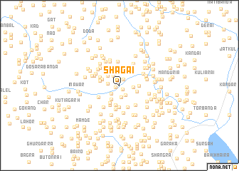map of Shagai