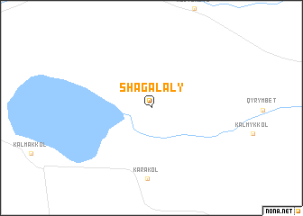 map of Shagalaly