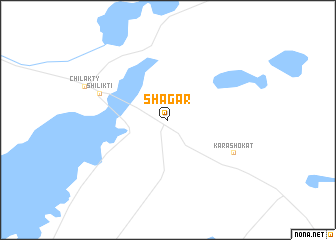 map of Shagar