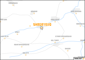 map of Shagayevo