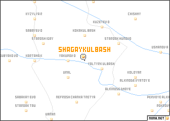 map of Shagay-Kulbash