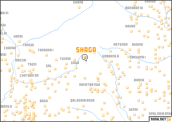 map of Shaga