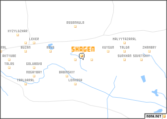 map of Shagen