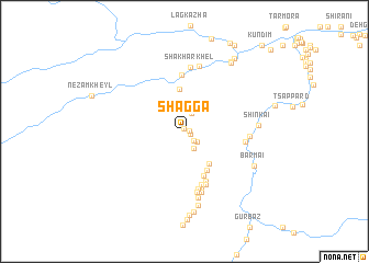 map of Shagga