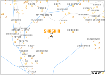map of Shaghīn