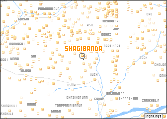 map of Shagi Bānda