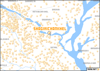 map of Shagi Michan Khel