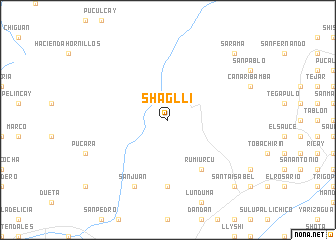 map of Shaglli