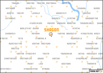 map of Shagon