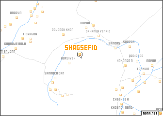 map of Shag Sefīd