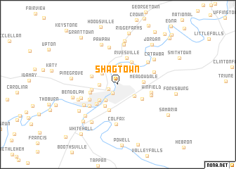 map of Shagtown