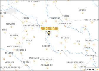 map of Shagudui