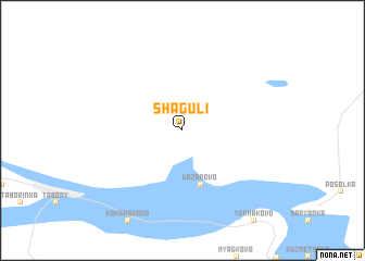 map of Shaguli