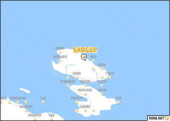 map of Shagur