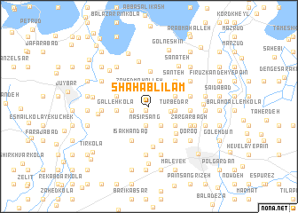 map of Shahāb Līlam