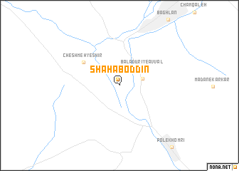 map of Shahāb od Dīn