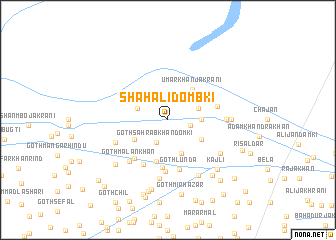 map of Shāh Ali Dombki