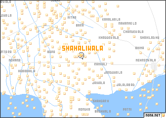 map of Shāh Alīwāla