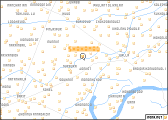 map of Shahāmad