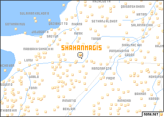 map of Shāhan Magis