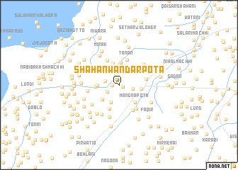 map of Shāhān Wāndarpota