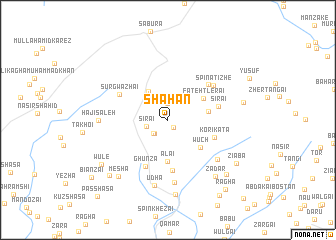 map of Shāhan