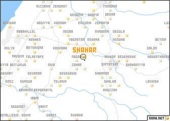 map of Shaẖar