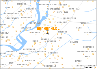 map of Shāh Bahlol