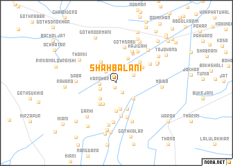 map of Shāhbalāni