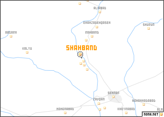 map of Shāh Band