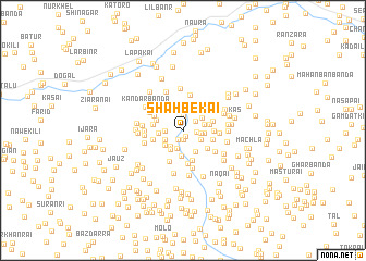 map of Shāhbekai