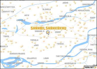 map of Shāhbil Shāh ka Khu