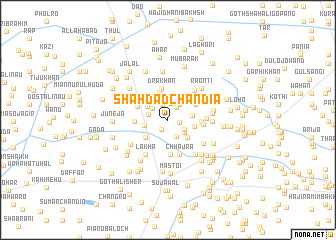 map of Shāhdād Chāndia