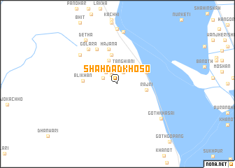 map of Shāhdād Khoso