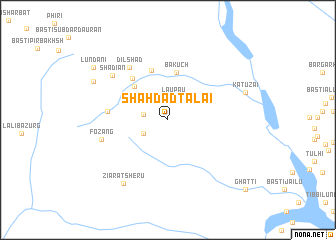 map of Shahdād Talāi