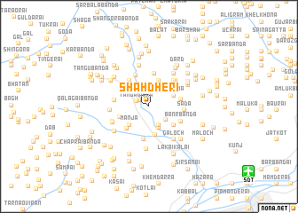 map of Shāh Dheri